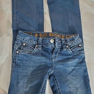 Rock revival jeans size 24